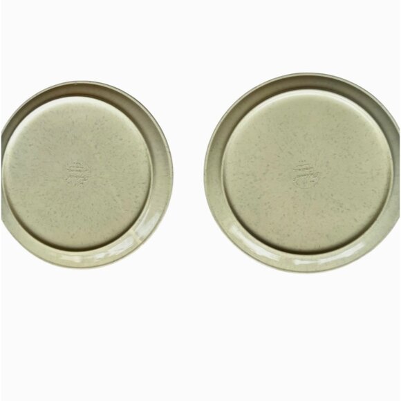 Imperial Melmac Speckled Yellow Dinnerware Plates Set Of 2 9.75" Dia MCM - Picture 3 of 8